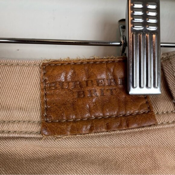 Burberry Brit Slim Tan Jeans Size 27 - Picture 6 of 12